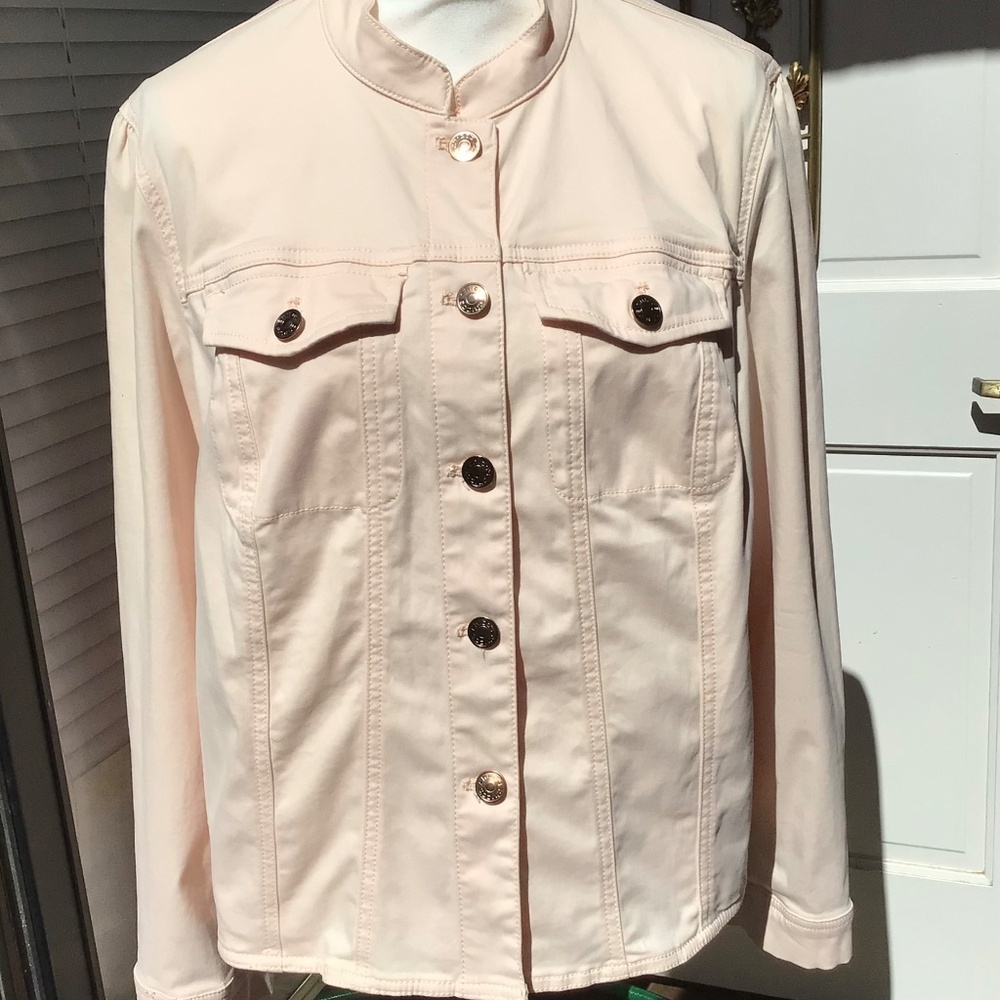 Chico’s pink jacket NWOT - Picture 7 of 15